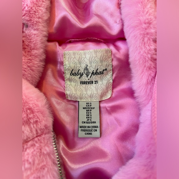 Baby Phat x Forever 21 faux fur jacket - Picture 4 of 8